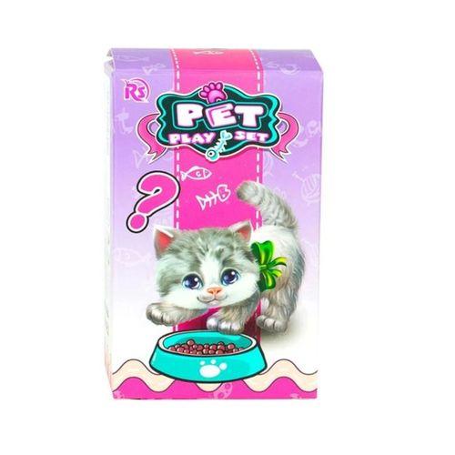 EVCİL HAYVAN YAVRU KEDİ KLUBELİ OYUN SETİ-MGA