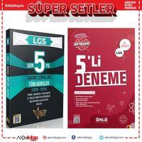 Liderler Karması 8. Sınıf LGS Tüm Dersler Çıkmış Sorular Son 5 Yıl ve Ünlü 5 li Deneme Seti 2 Kitap