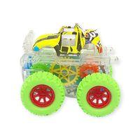 Sürtmeli Işıklı Off-Road Aracı - 7310 - Yeşil