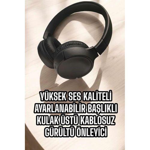 Kulak Üstü Kablosuz Bluetooth Kulaklık Gürültü Önleyici Ayarlanabilir