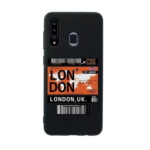 Samsung A20S London Premium Silikonlu Telefon Kılıfı