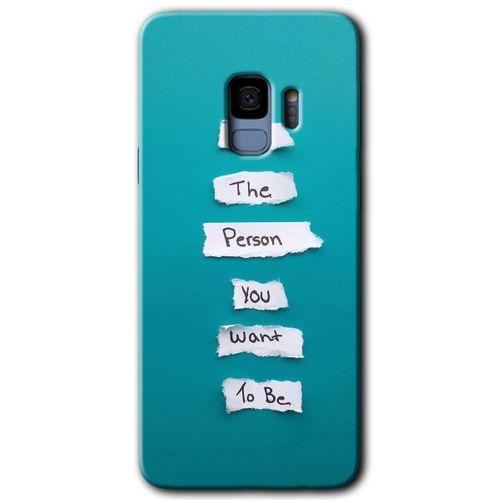 Samsung Galaxy S9 HD Baskılı Kılıf + 9D Tam Ekran Koruyucu - Want You
