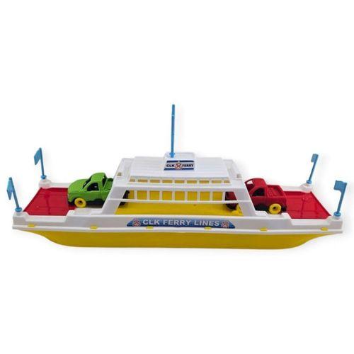 Feribot Araç Taşııyan Gemi 45 cm - Sarı