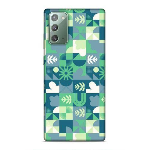 Samsung Galaxy Note 20 Uyumlu Kılıf Insomnia (39) Liquid Crystal Kılıf Yaprak