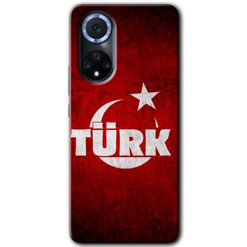 Potkal Hediye Fabrikası Huawei Nova 9 Kılıf HD Desen Baskılı Arka Kapak - Atatürk Silüet İmza