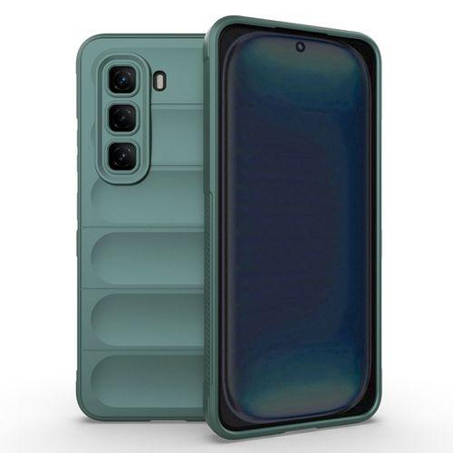 İnfinix Hot 50 4G Kılıf Esnek TPU Oyuklu Arka Yüzey Tasarımlı Zore Etnik Silikon Kapak