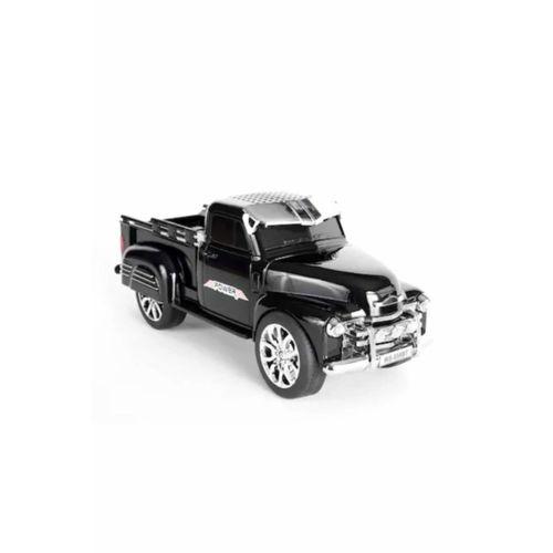 Şarjlı Nostaljik Çalar Kamyon Bluetooth Fm Radyo Tf Mp3 Siyah