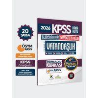 2026 FULLOrtaöğretim KPSS Vatandaşlık Kara Kutu ÖSYM Çıkmış Soru Bankası Son 15 Yıl(Sadece Lise)