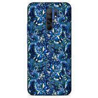 Xiaomi Redmi 9 Uyumlu Kılıf Mavi Delisi (41) Tank Kılıf Çiçek