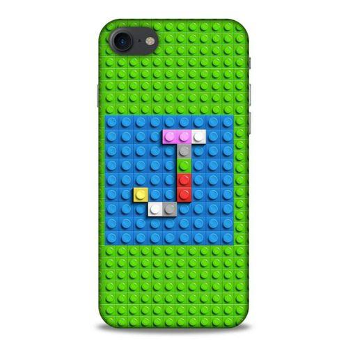 Lopard Apple Iphone 8 Uyumlu Kılıf BloX (21) Koruyucu Kapak J Harfi