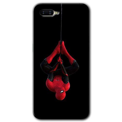 Oppo Rx 17 Neo Kılıf HD Desen Baskılı Arka Kapak - Örümcek Adam