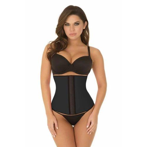 Siyah Mı 9161 Terletici Agraflı Bel Korse