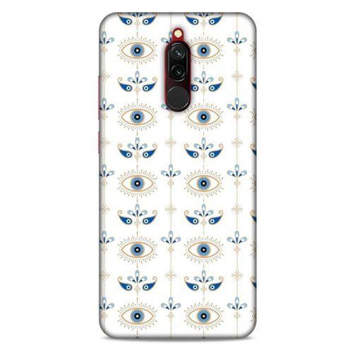 Nazarium (47) Desenli Silikon Kapak Xiaomi Redmi 8 Kılıf