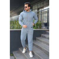 Erkek Kapüşonlu Alt-Üst İkili Eşofman Takımı