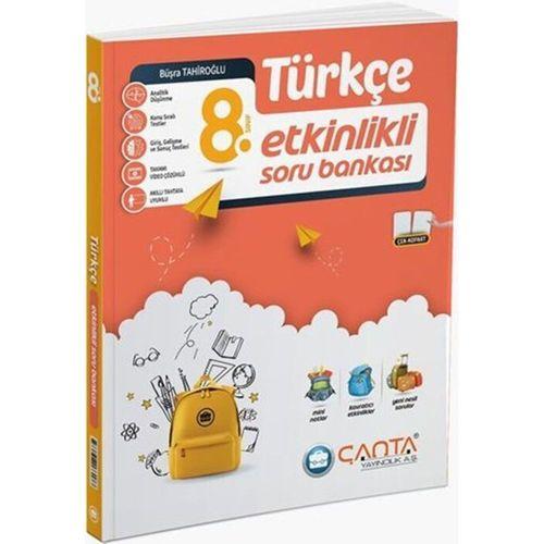 8. Sınıf Türkçe Etkinlikli Soru Bankası Çanta Yayınları