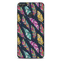 Huawei Psmart Kılıf Desenli Özel Seri Tüyler (13) Silikon Kap