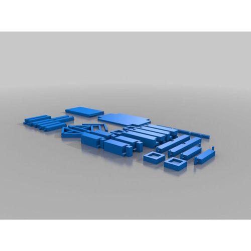 Bina 3D Model (Bu ürün Sadece Plastik parçadır - Almadan Önce Soru Sorabilirsiniz)