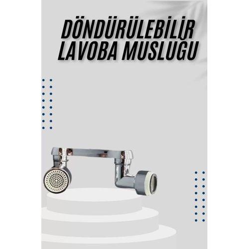 Dönebilen Musluk Başlığı Akrobat Mutfak Banyo Musluk Ucu Başlığı Oynar Başlıklı