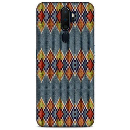Kazak (38) Desenli Silikon Kapak Oppo A9 2020 Kılıf