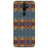 Kazak (38) Desenli Silikon Kapak Oppo A9 2020 Kılıf