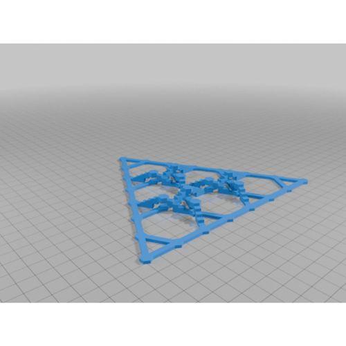 3D baskı Fathauer yürünebilir üçgen örgü modeli (Bu ürün Sadece Plastik parçadır - Almadan Önce Soru Sorabilirsiniz)