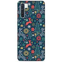 Yılbaşı Süsleri 33 Oppo A91 Kılıf Silikon Kapak