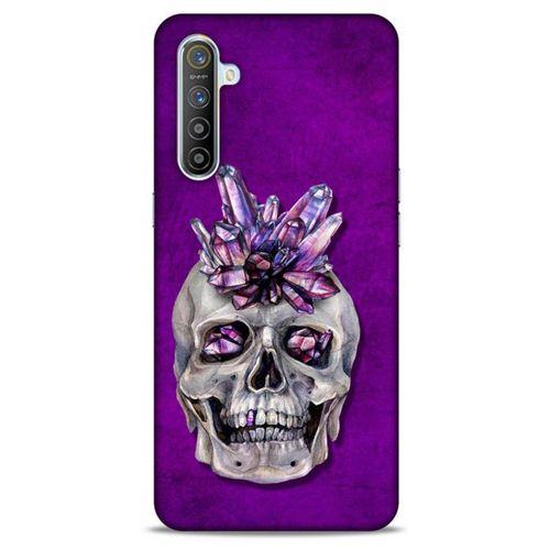 Realme XT Uyumlu Kılıf Mor Delisi (49) Ultra Silikon Kılıf Kurukafa