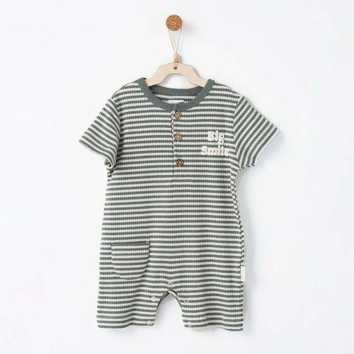 Andywawa AC26671 Bamboo Striped Tulum Kaki