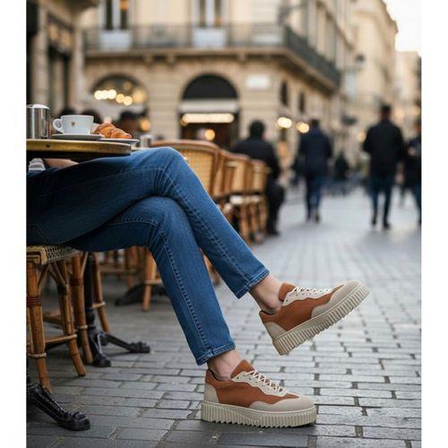 BA0802 BOA Taba Süet Yüksek Taban Erkek Günlük Ayakkabı