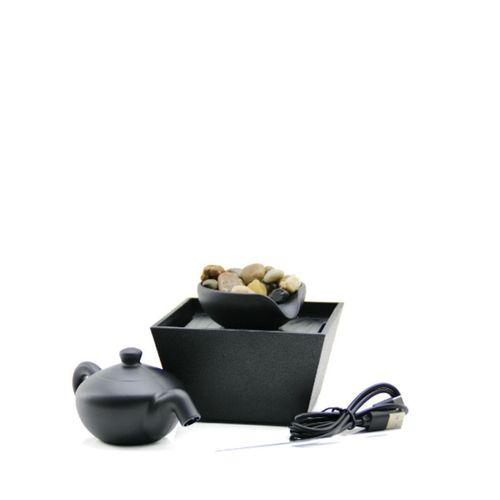 LED Demlik Tasarımlı Şelale Süs Havuzu