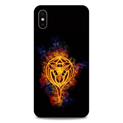 Lopard Apple iPhone XS Max Uyumlu Kılıf FireX (18) Telefon Kılıfları Sarı siyah