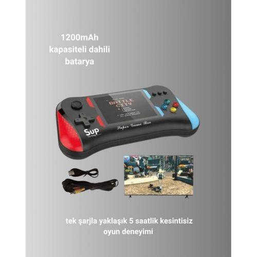 X7m Vintage 3.5 İnç 500’ü 1 Arada Klasik Oyun Konsolu