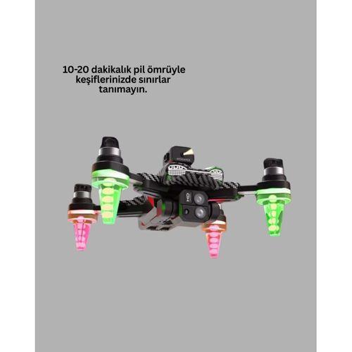 Katlanabilir Drone 1080p Kamera 0-100m Uçuş Mesafeli