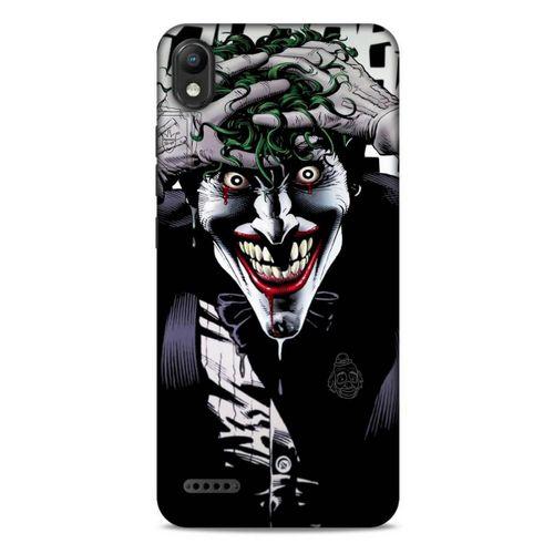 LG K20 2019 Uyumlu Kılıf Joker (40) Fit Silikon Kılıf Çikolata