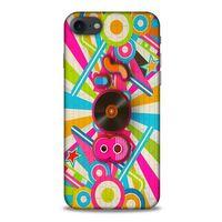 Retro (46) Desen Core Armor Kılıf Renkli Apple Iphone 8 Kılıf