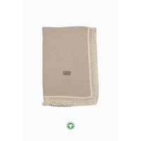 Bistyle Bistyle Organik Müslin 80x90 Fistolu Battaniye 70112 Bej