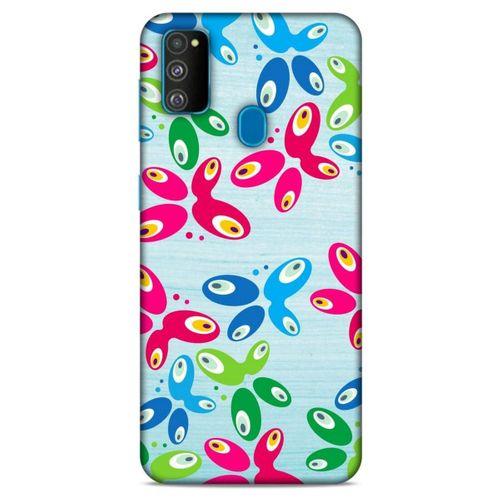 Nazarium (40) Desenli Silikon Kapak Samsung Galaxy M30s Kılıf