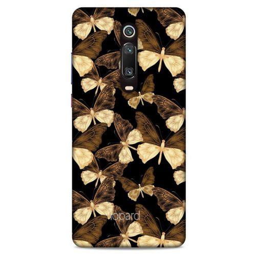 Xiaomi Mi 9T Kılıf Kelebek Etkisi (41) Tank Kılıf Bej Yeşil