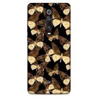 Xiaomi Mi 9T Kılıf Kelebek Etkisi (41) Tank Kılıf Bej Yeşil