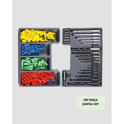 Delme Uç Seti 24 Parça Kutulu Matkap Ucu Ahşap Metal Beton İçin