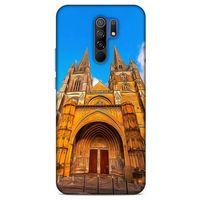 Xiaomi Redmi 9 Kılıf Dünya Mimarisi (15) Antişok Kılıf Santa Maria Fransa