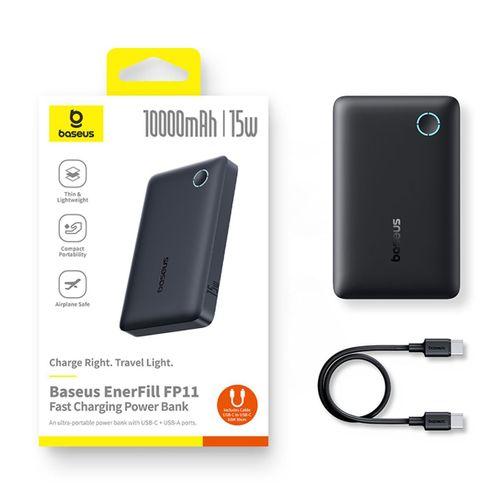 BASEUS ENERFILL FP11 10000 MAH 15W POWERBANK SIYAH