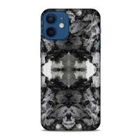 Mermer Desenli (48) Tema Bumper Kılıf Zümrüt Apple iPhone 12 Mini Kılıf