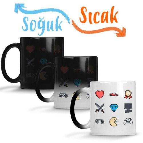 Blusa Gamer 01 Sihirli Kupa Bardak Porselen