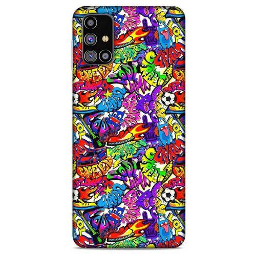 Graffitix (25) Desenli Silikon Kapak Samsung Galaxy M31s Kılıf