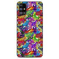 Graffitix (25) Desenli Silikon Kapak Samsung Galaxy M31s Kılıf