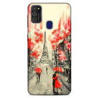 Cityx (9) Samsung Galaxy M21 Kılıf Silikon Kapak Desenli