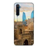 Realme 6 Pro Uyumlu Kılıf Azarbaijan (11) Tam Koruma Ateş Kuleleri