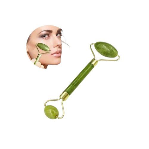 Yeşim Taşı Yüz Bakım Seti Çift Başlıklı Roller Ve Gua Sha