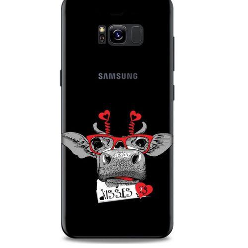 Zoologix (6) Samsung Galaxy S8 Plus Şeffaf Kılıf Silikon Desenli